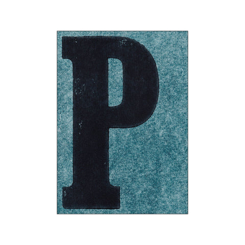 P — Art print by Pernille Folcarelli from Poster & Frame