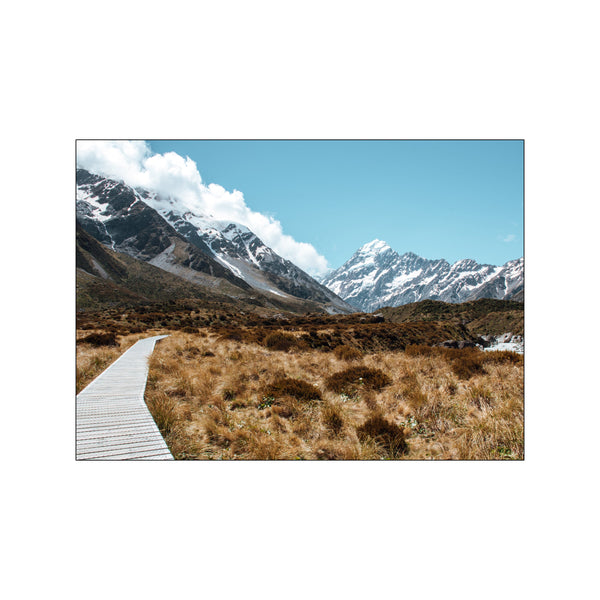 Hooker Valley Track New Zealand — Art print by Nordd Studio from Poster & Frame