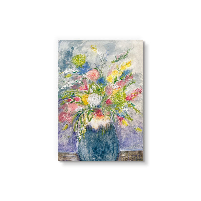 Blomsterbuket / Efter maleri - Art Card