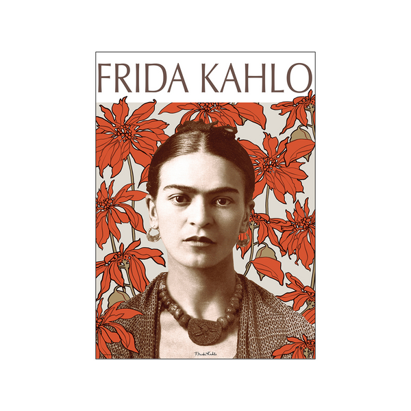 Red Flowers — Art print by Frida Kahlo from Poster & Frame