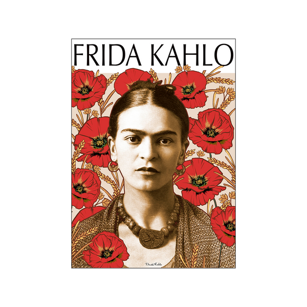 Poppiefield — Art print by Frida Kahlo from Poster & Frame