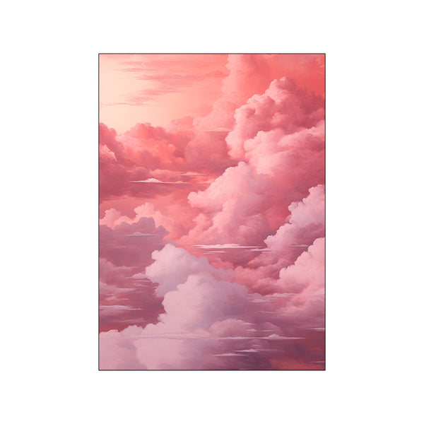 Paint Pink Sky — Art print by Atelier Imaginare from Poster & Frame