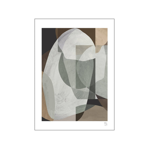 Painted Layers no.2 — Art print by Berit Mogensen Lopez from Poster & Frame