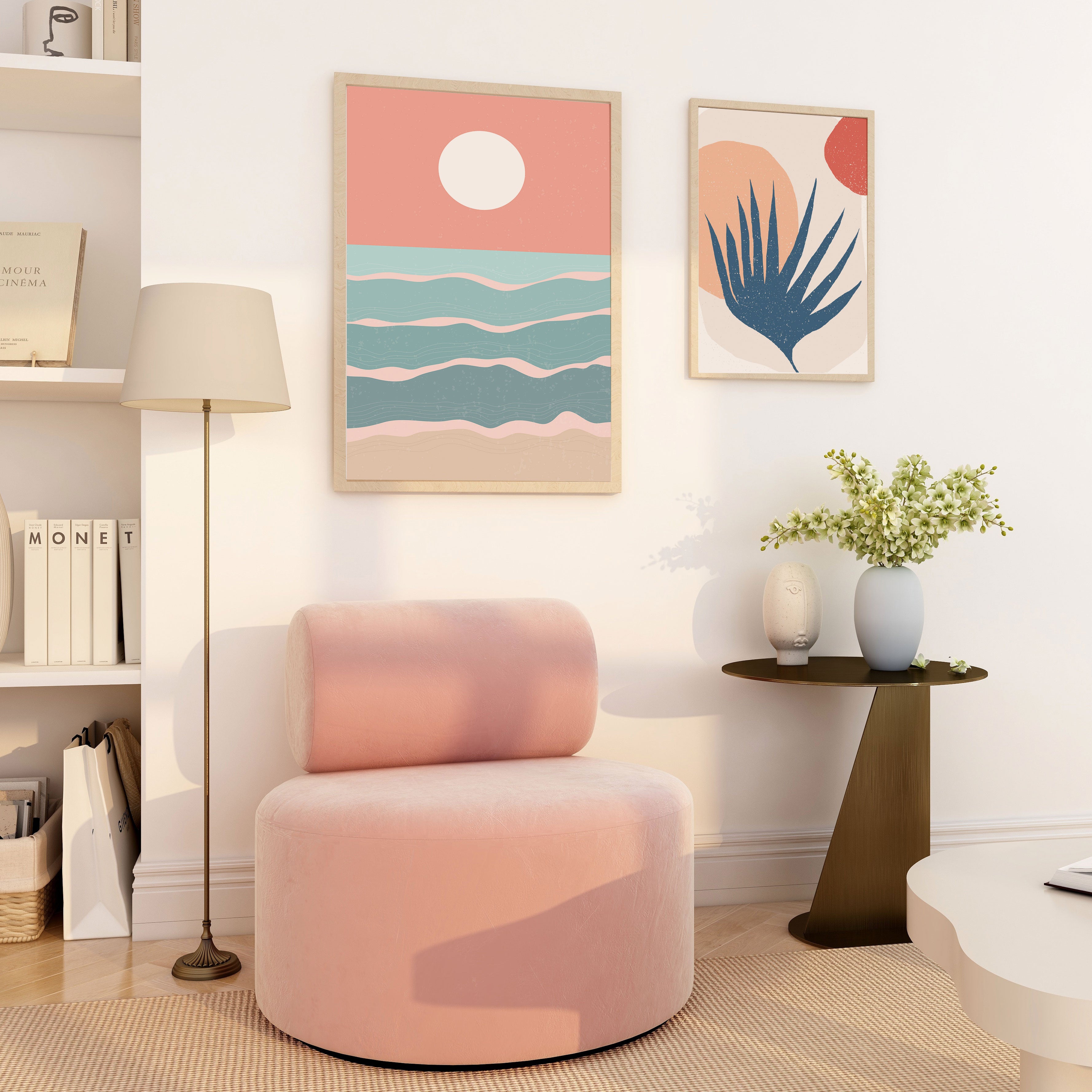Perfect Pair - Sunset Calm Pair – Poster & Frame Art Group
