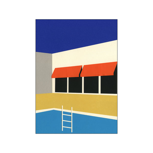 Palm Springs Pool House — Art print by Rosi Feist from Poster & Frame