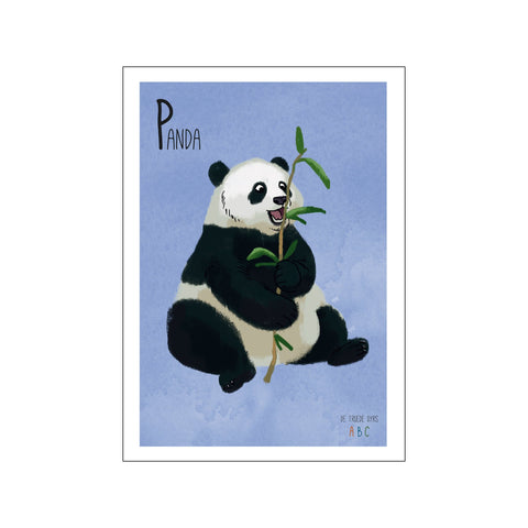 Panda — Art print by Line Malling Schmidt from Poster & Frame