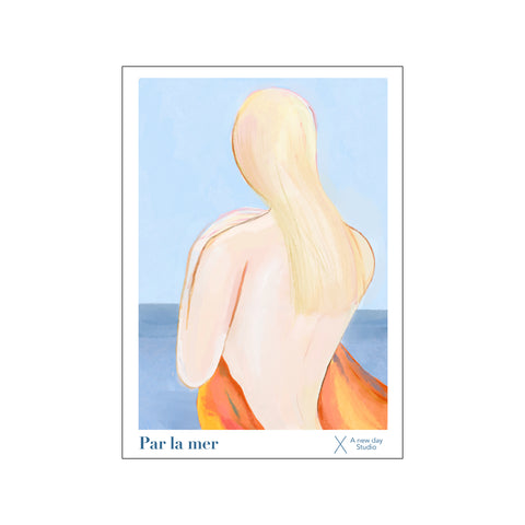 Par la mer — Art print by A new day studio from Poster & Frame