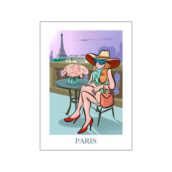 Paris — Art print by Timmi Mensah from Poster & Frame