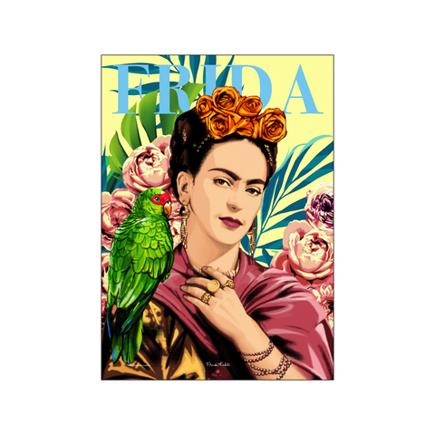 Parrot — Art print by Frida Kahlo from Poster & Frame