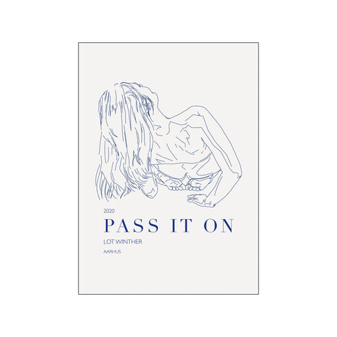 Pass It On Perseverance — Art print by Lot Winther from Poster & Frame