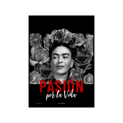 Passion por la Vida — Art print by Frida Kahlo from Poster & Frame