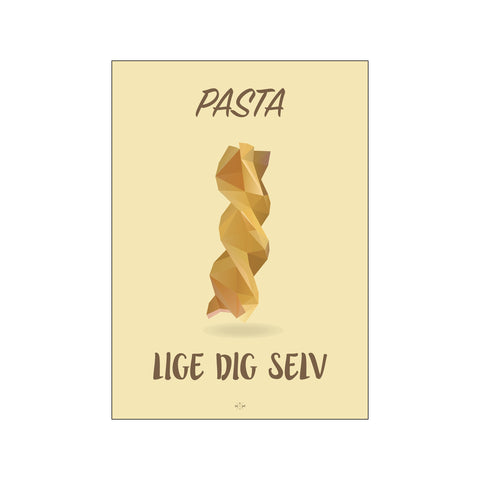 Pasta — Art print by Citatplakat from Poster & Frame