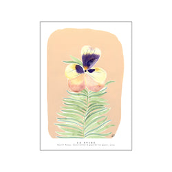 Pastel Pansy — Art print by La Poire from Poster & Frame