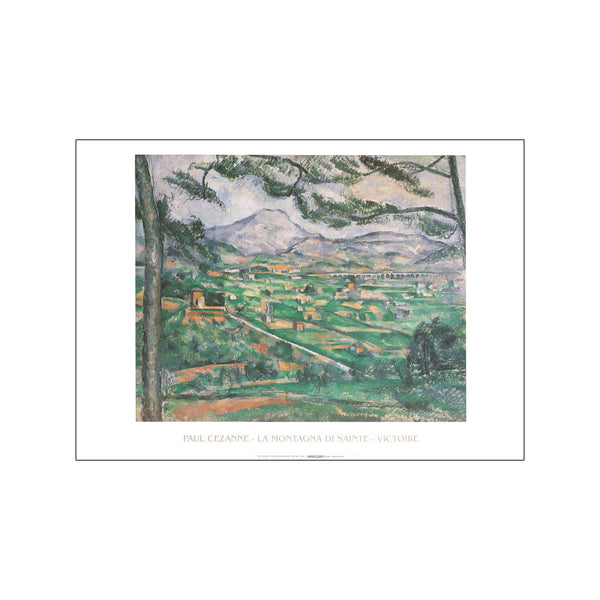 Mont Sainte-Victoire — Art print by Paul Cezanne from Poster & Frame