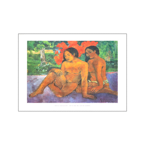 Et L'or de leur corps — Art print by Paul Gaugin from Poster & Frame