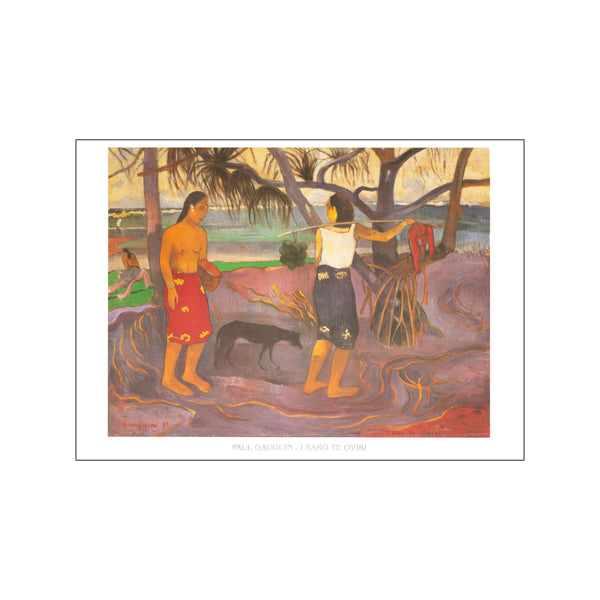 I Raro te oviri — Art print by Paul Gauguin from Poster & Frame