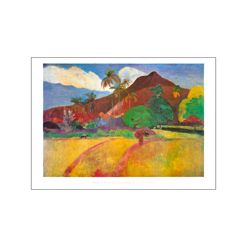 Promenade au borde de la mer — Art print by Paul Gauguin from Poster & Frame