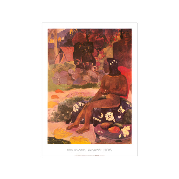 Vairaumati Tei Oa — Art print by Paul Gauguin from Poster & Frame