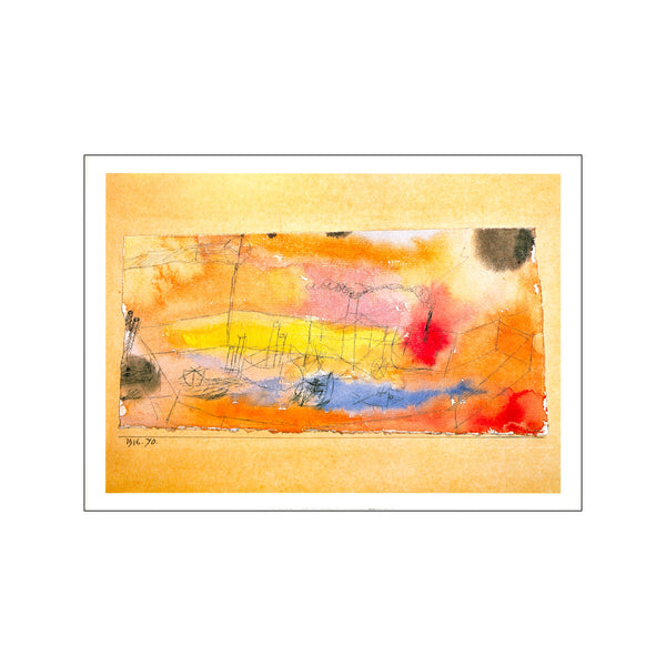 Der Fisch Im Hafen — Art print by Paul Klee from Poster & Frame