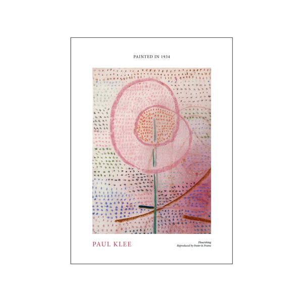 Flourishing - Blossoming — Art print by Paul Klee from Poster & Frame