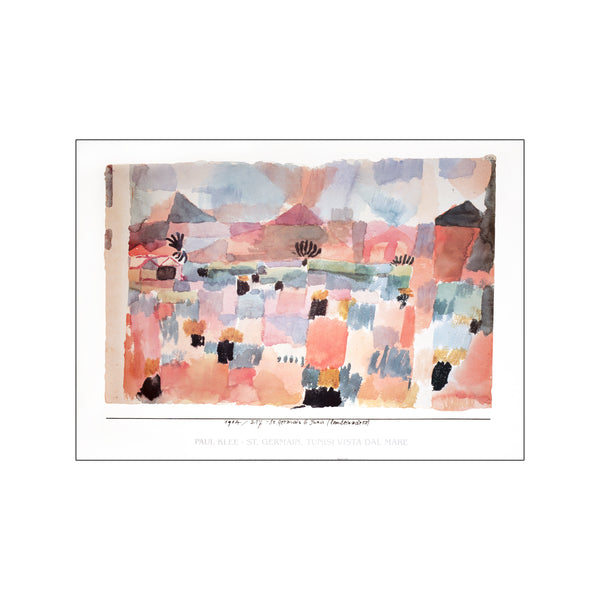 St Germain Tunis Vista Dal Mare — Art print by Paul Klee from Poster & Frame