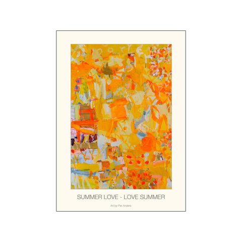 Summer Love - Love Summer — Art print by Per Anders from Poster & Frame
