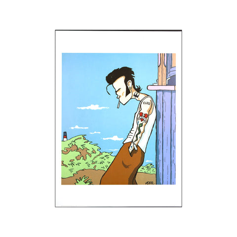 Best job in the world — Art print by Pete McKee from Poster & Frame