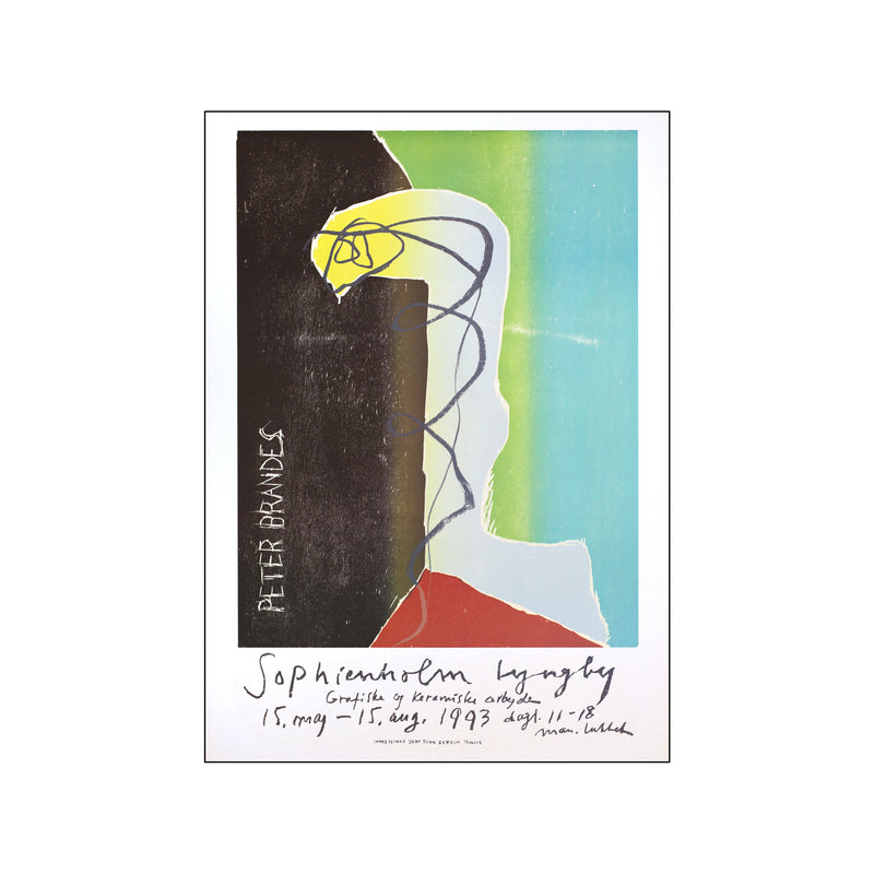 Grafiske og keramiske arbejde 1993 — Art print by Peter Brandes from Poster & Frame