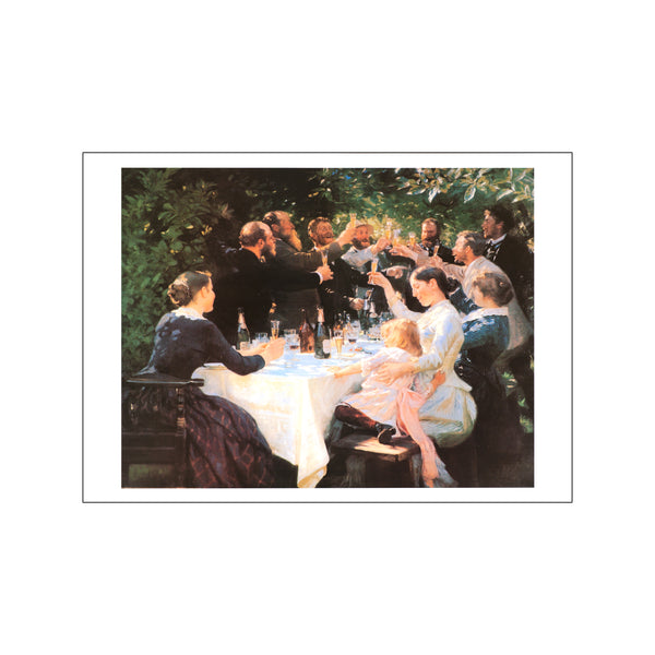 Hip Hip Hurra — Art print by Peter Severin Krøyer from Poster & Frame