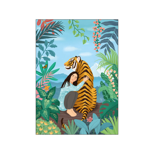 Tiger — Art print by Petra Holikova from Poster & Frame