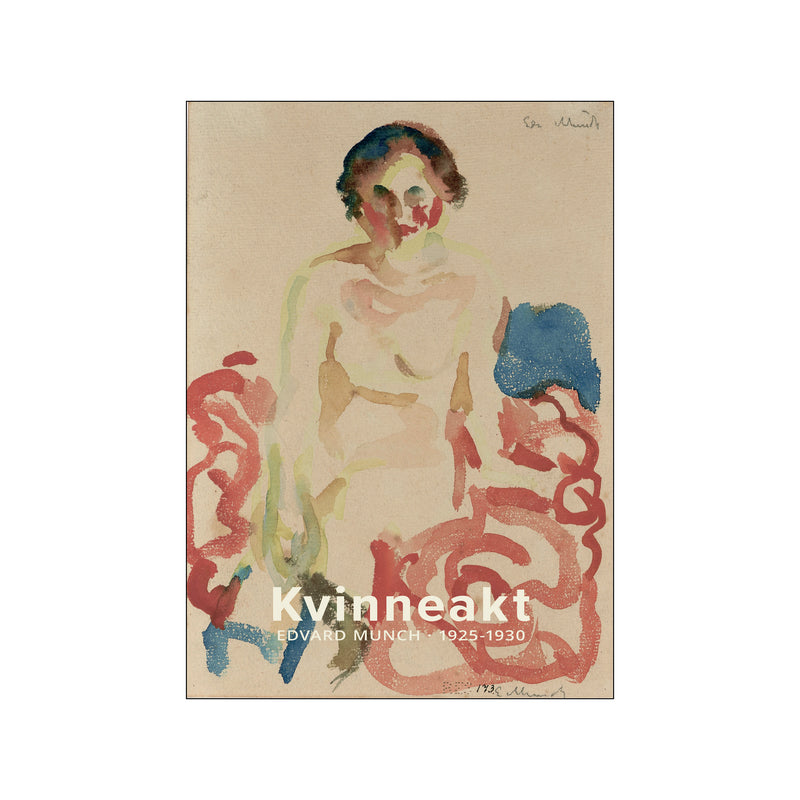 Kvinneakt — Art print by Permild & Rosengreen x Edvard Munch from Poster & Frame