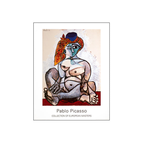 Frau Mit Turban 1955 — Art print by Pablo Picasso from Poster & Frame