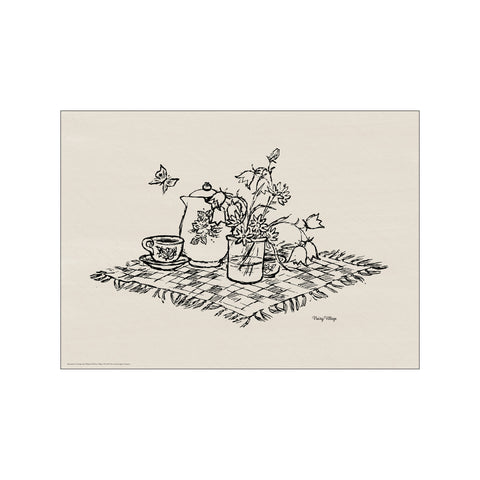 Picnic - Noisy Village — Art print by Astrid Lindgren from Poster & Frame