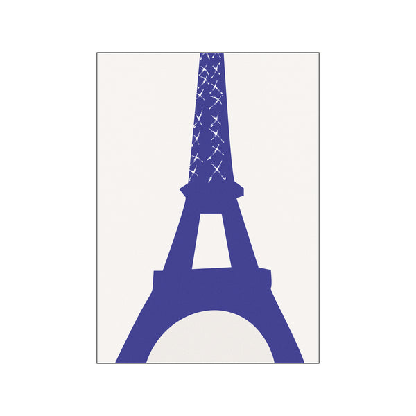 Eiffel Bleu — Art print by Affordable Art Prints from Poster & Frame