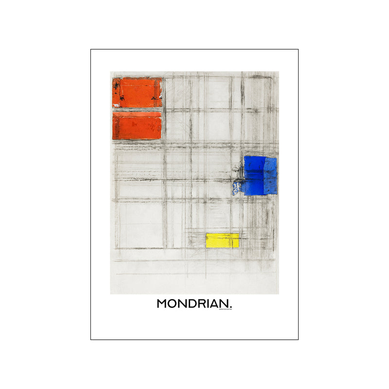 Study for a Composition — Art print by Piet Mondrian from Poster & Frame