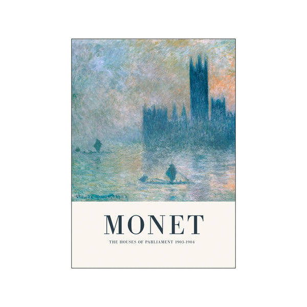 The Houses of Parliament — Art print by Claude Monet from Poster & Frame