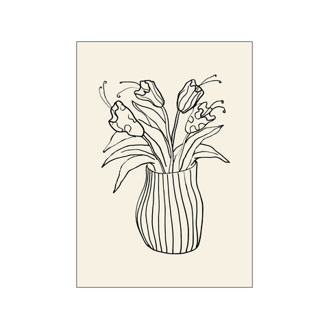 Vase Sketch — Art print by Affordable Art Prints from Poster & Frame