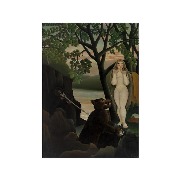 Mauvaise Surprise 02 — Art print by Henri Rousseau from Poster & Frame
