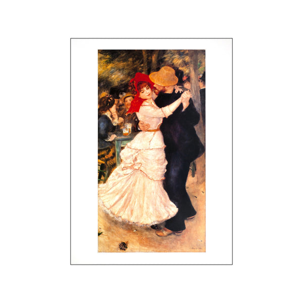 Dance at Bougival — Art print by Pierre-Auguste Renoir from Poster & Frame