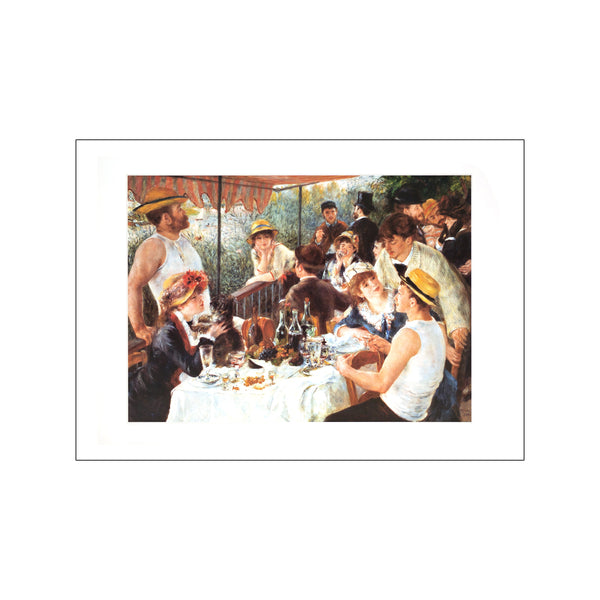 Luncheon of the boating party — Art print by Pierre-Auguste Renoir from Poster & Frame