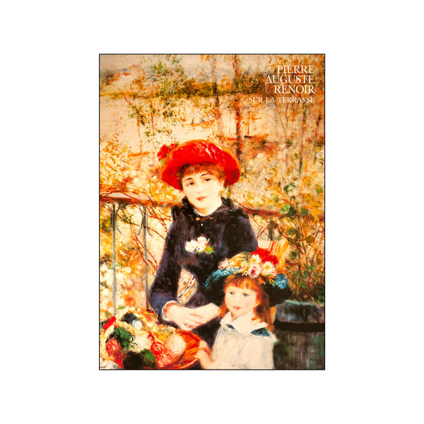 Sur La Terrasse — Art print by Pierre Auguste Renoir from Poster & Frame