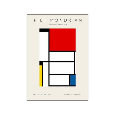 Piet Mondriaan - Hundertjährige Ausstellungskunst