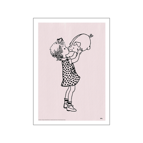 Pig Snout - Lotta — Art print by Astrid Lindgren from Poster & Frame