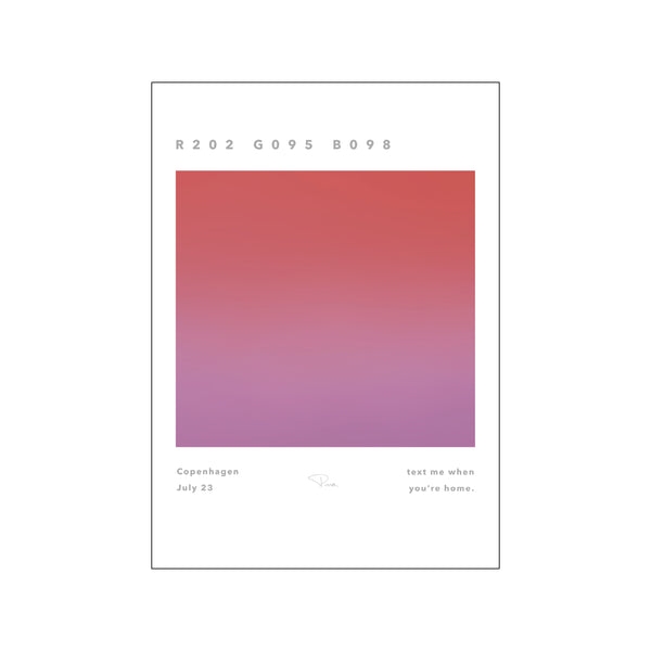 Colorverse #1 — Art print by Pina Laux from Poster & Frame