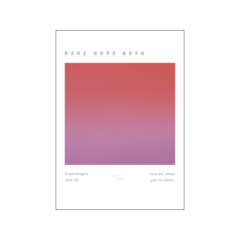 Colorverse #1 — Art print by Pina Laux from Poster & Frame