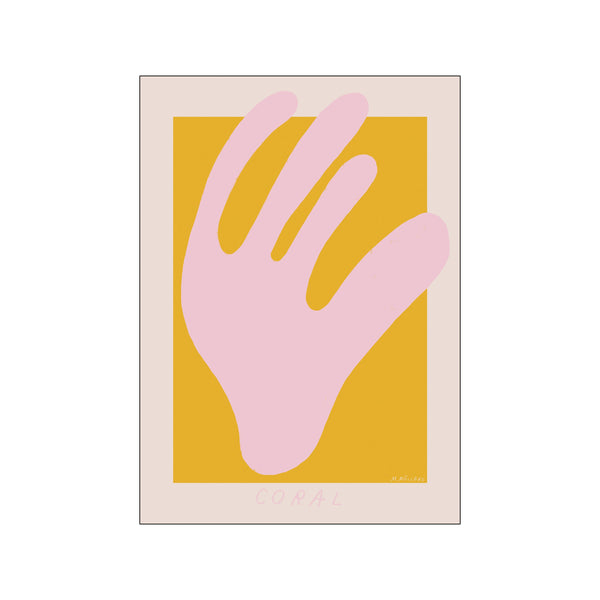 Pink Coral — Art print by The Poster Club x Madelen Möllard from Poster & Frame