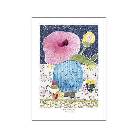 Pink poppy — Art print by Lydia Wienberg from Poster & Frame