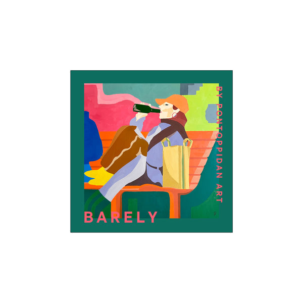 Barely — Art print by Pontoppidan Art from Poster & Frame
