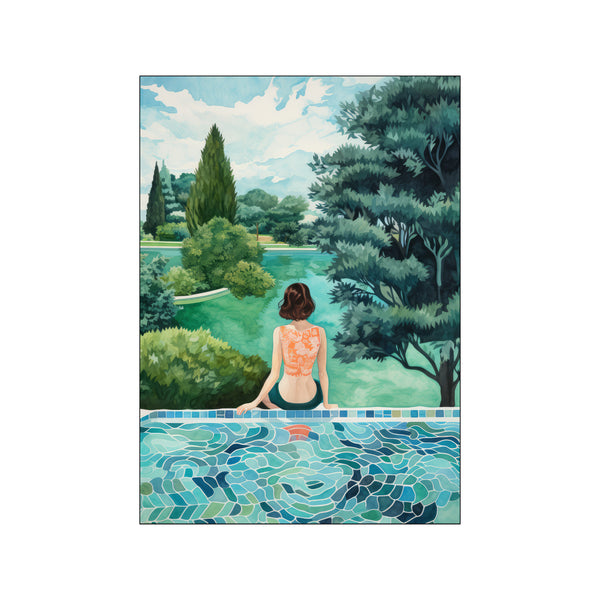 Pool Party — Art print by Atelier Imaginare from Poster & Frame