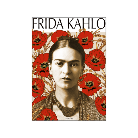 Poppiefield — Art print by Frida Kahlo from Poster & Frame